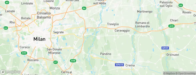 Rivolta d'Adda, Italy Map