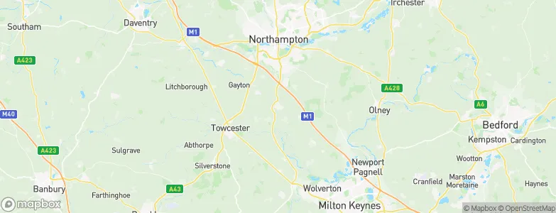 Roade, United Kingdom Map