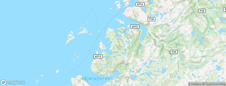 Roan, Norway Map