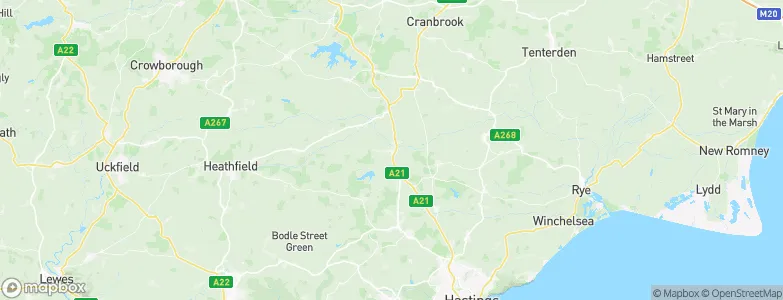 Robertsbridge, United Kingdom Map