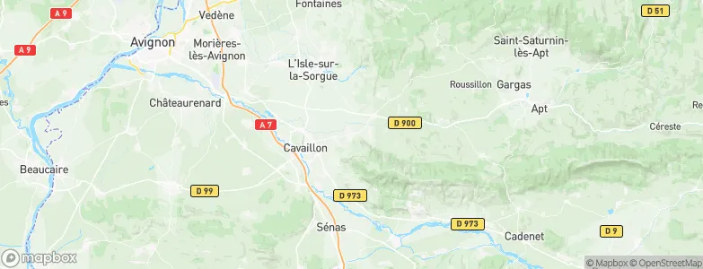 Robion, France Map