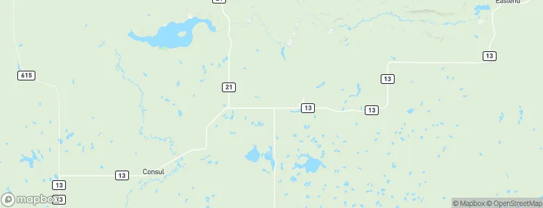 Robsart, Canada Map