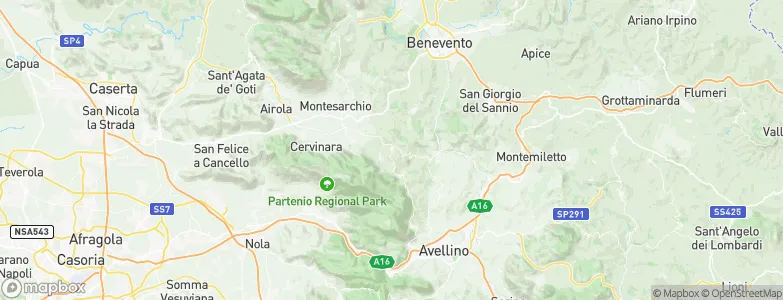 Roccabascerana, Italy Map