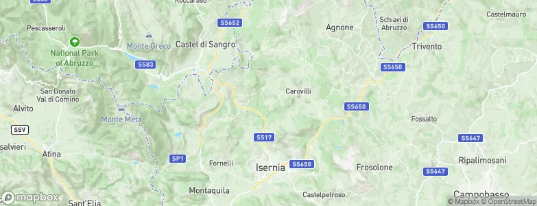 Roccasicura, Italy Map
