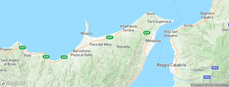 Roccavaldina, Italy Map