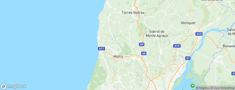 Rocheira, Portugal Map