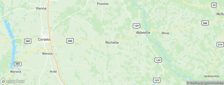 Rochelle, United States Map
