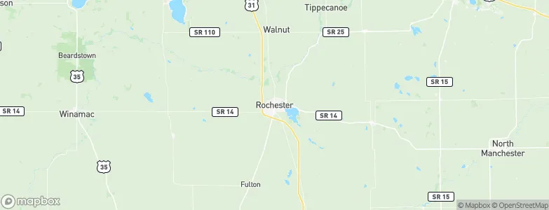 Rochester, United States Map
