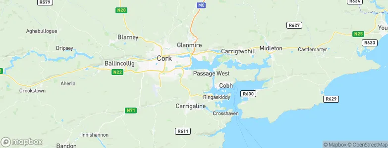 Rochestown, Ireland Map