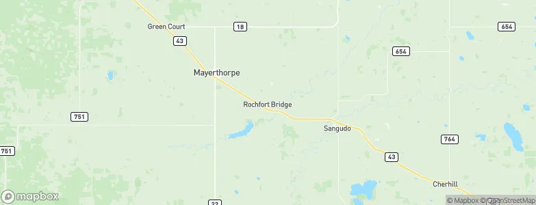 Rochfort Bridge, Canada Map