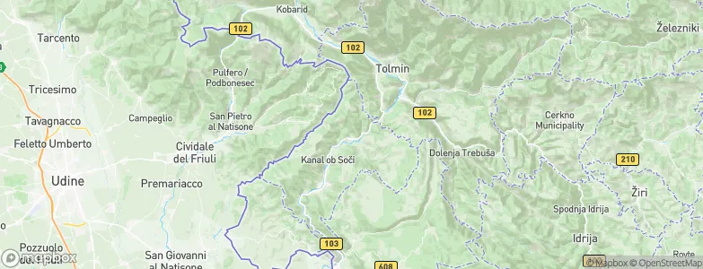 Ročinj, Slovenia Map