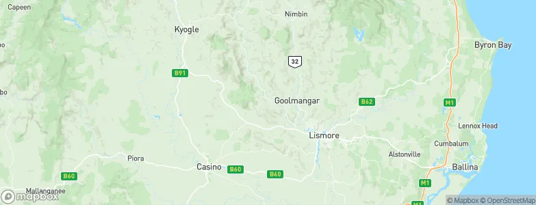 Rock Valley, Australia Map
