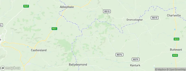 Rockchapel, Ireland Map