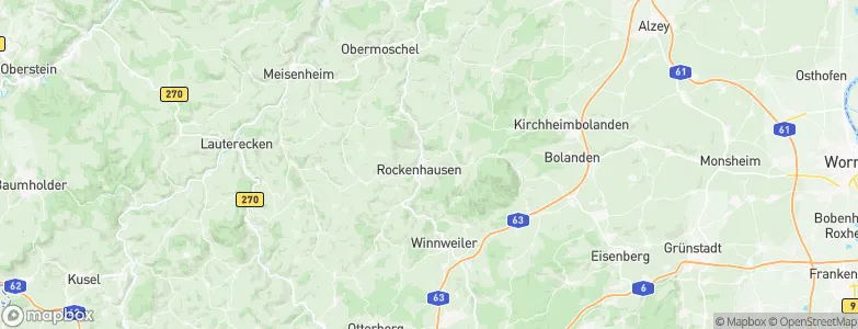 Rockenhausen, Germany Map