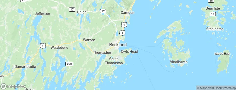 Rockland, United States Map