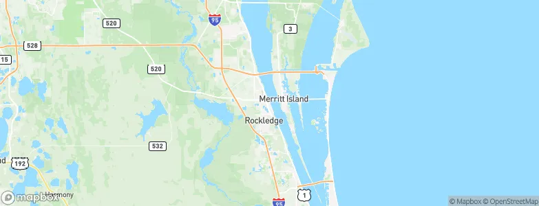 Rockledge, United States Map