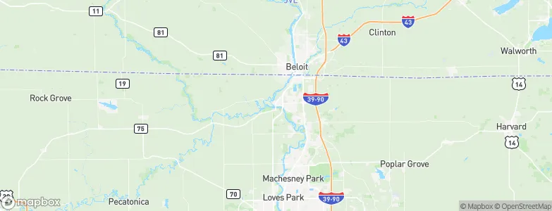 Rockton, United States Map