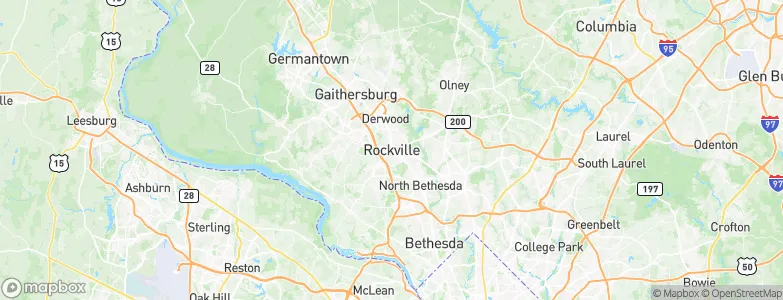 Rockville, United States Map