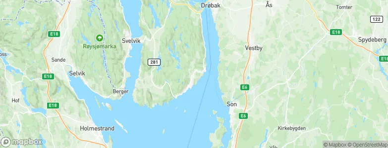 Rød, Norway Map