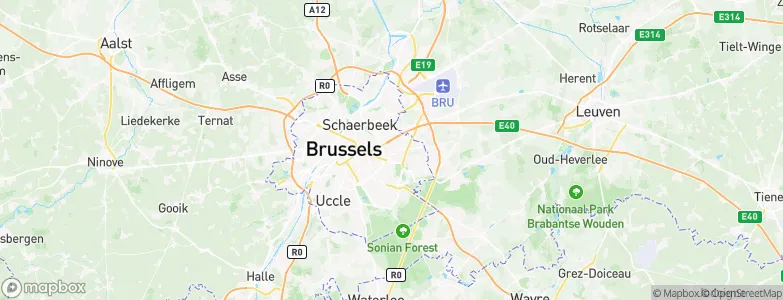 Rodebeek, Belgium Map