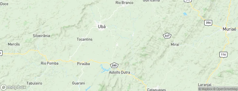 Rodeiro, Brazil Map