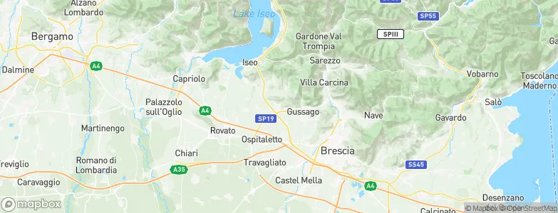 Rodengo-Saiano, Italy Map