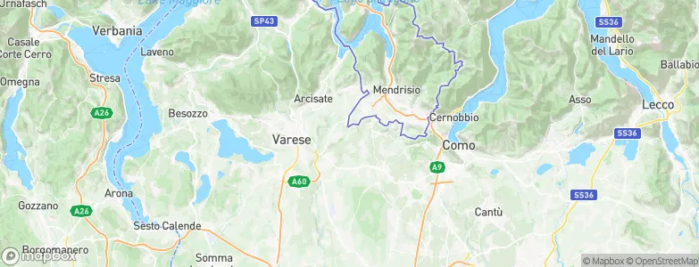 Rodero, Italy Map