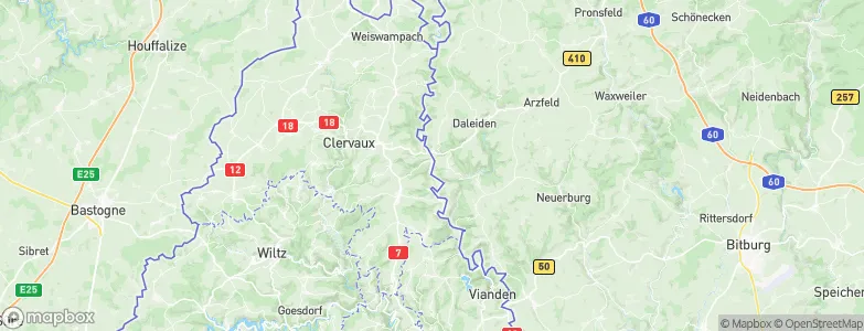 Rodershausen, Luxembourg Map