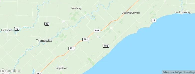 Rodney, Canada Map