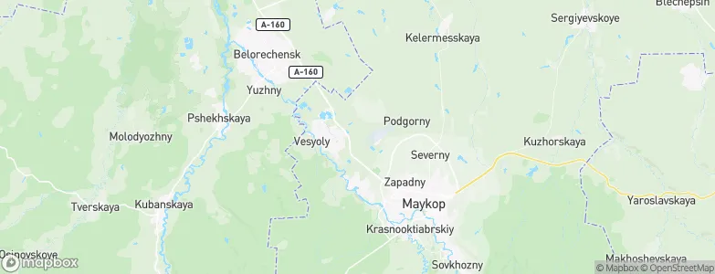 Rodnikovyy, Russia Map