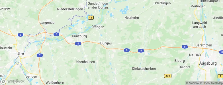Röfingen, Germany Map