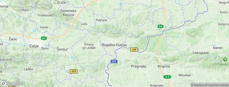 Rogaška Slatina, Slovenia Map