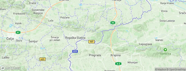 Rogatec, Slovenia Map