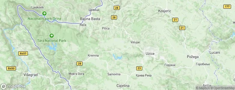 Rogići, Serbia Map