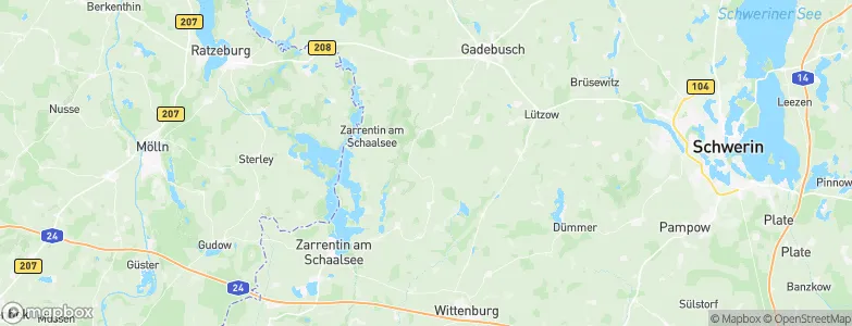 Rögnitz, Germany Map