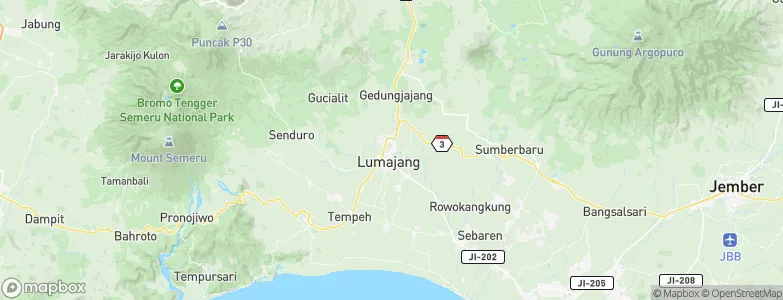 Rogotrunan, Indonesia Map