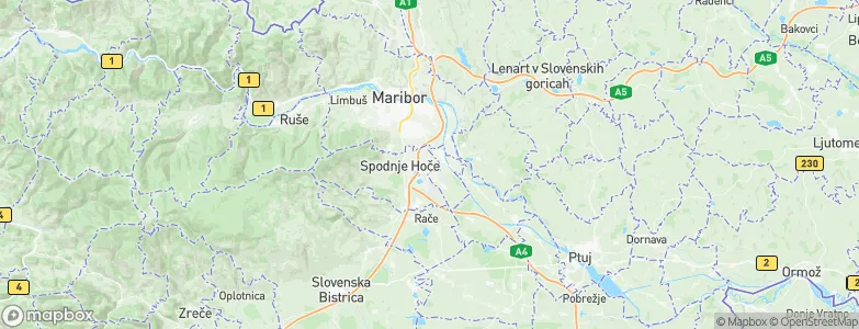 Rogoza, Slovenia Map