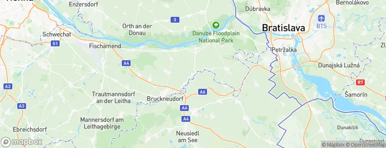 Rohrau, Austria Map