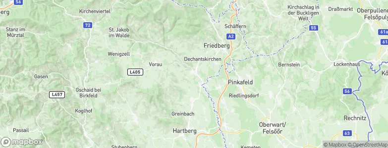 Rohrbach an der Lafnitz, Austria Map