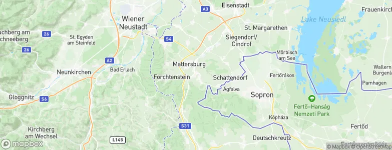 Rohrbach bei Mattersburg, Austria Map