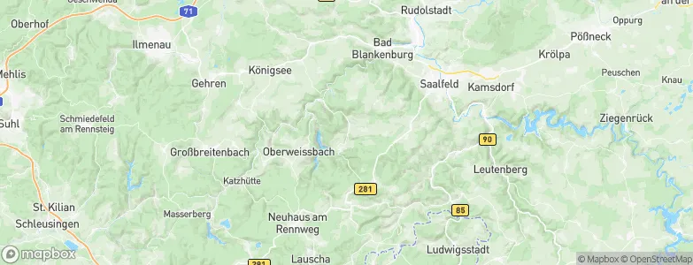 Rohrbach, Germany Map
