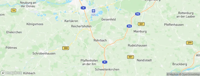 Rohrbach, Germany Map