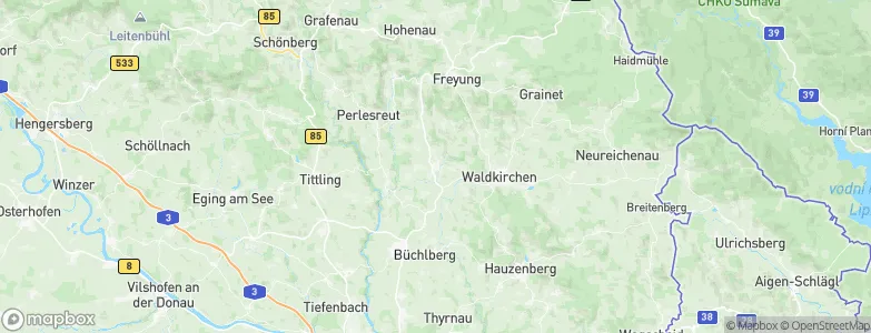 Röhrnbach, Germany Map
