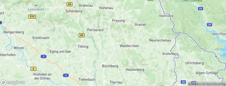 Röhrnbach, Markt, Germany Map