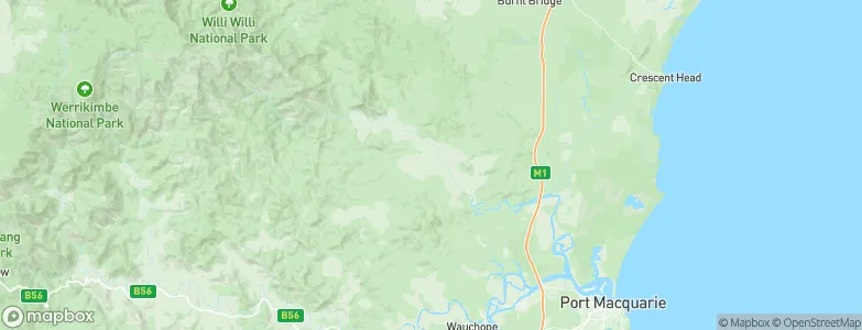 Rollands Plains, Australia Map
