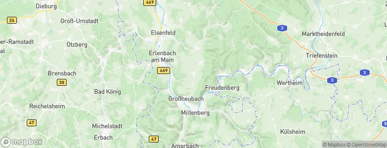 Röllbach, Germany Map