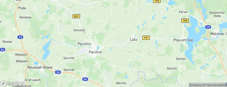 Rom, Germany Map