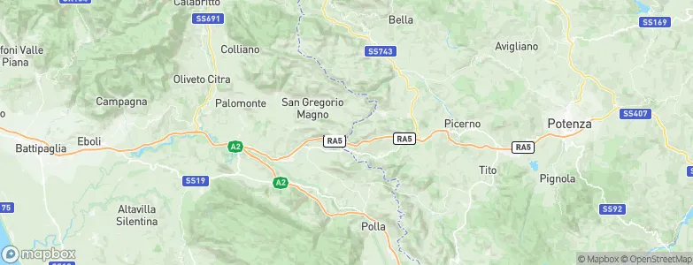 Romagnano al Monte, Italy Map