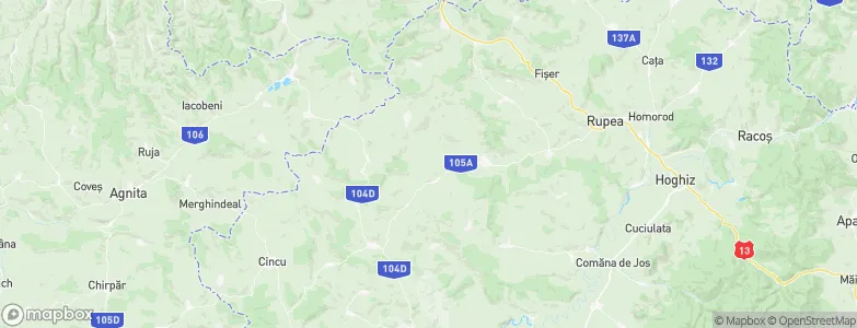 Romania, Romania Map