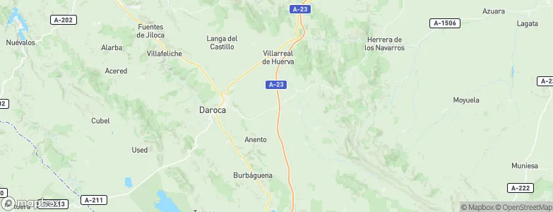 Romanos, Spain Map